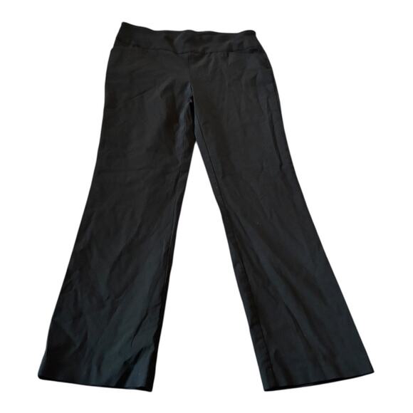 Counterparts Black Dress Pants Flat Front Size L - Picture 1 of 4